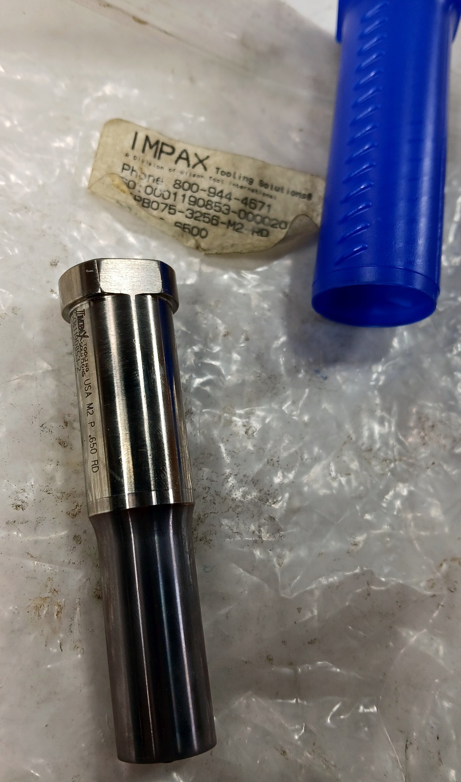 1 NEW IMPAX IEPB075-3256-M2-RD DIE AND PUNCH TOOL NNB ***MAKE OFFER***