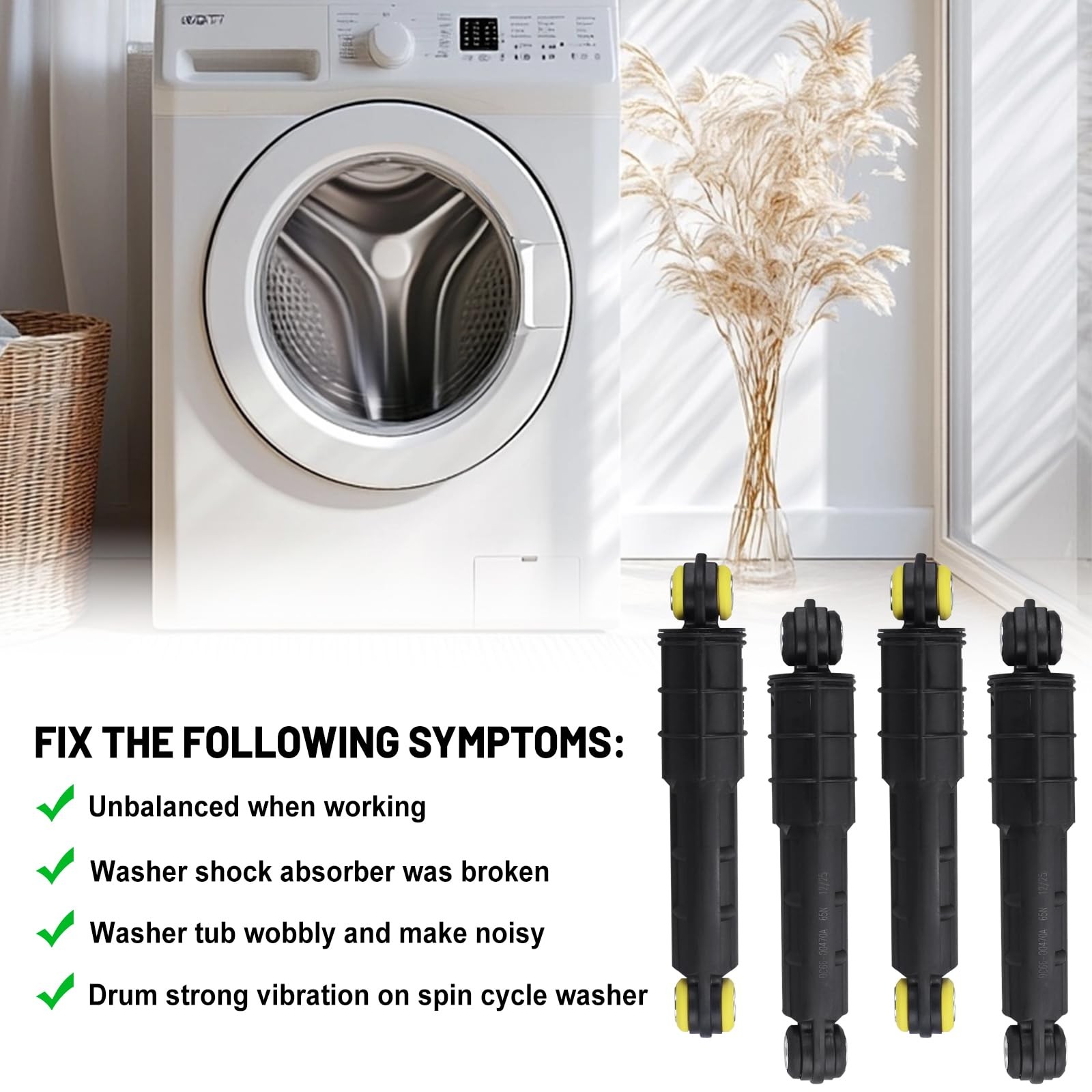DC66-00470A & DC66-00470B Washer Shock Absorber Compatible with Sam-Sung Washing