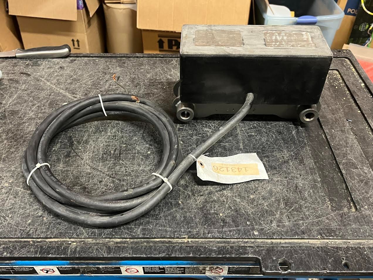 Electro Magnet 37 lb. Large Magnets 11″L x 8″W x 4″ H
