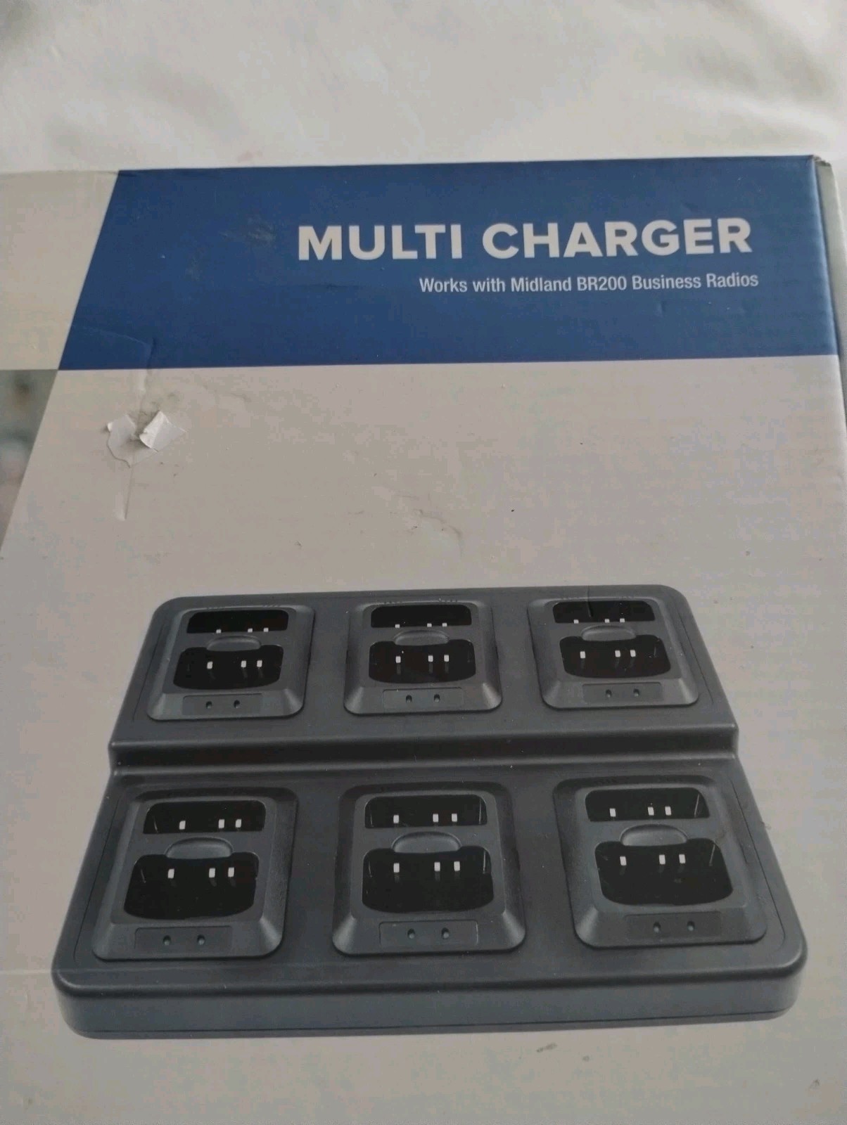 GREAT MIDLAND BGC200 MULTI CHARGER WORKS WITH BIZTALK BR200 BUSINESS RADIOS
