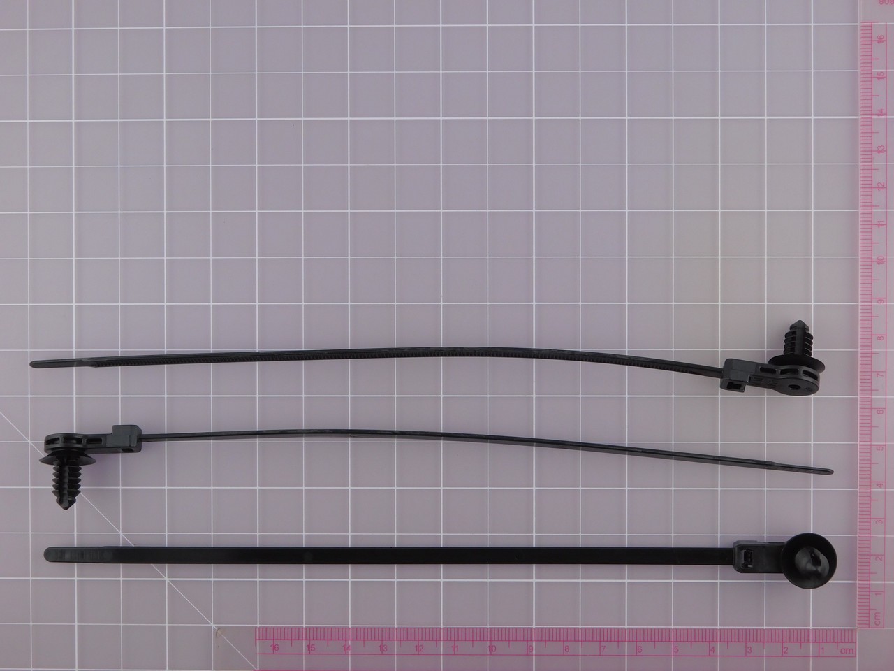 Lot of 1111 HELLERMANNTYTON 157-00425 CBL TIE LOCK BLK 50LB 8.50″ 1PC X127842