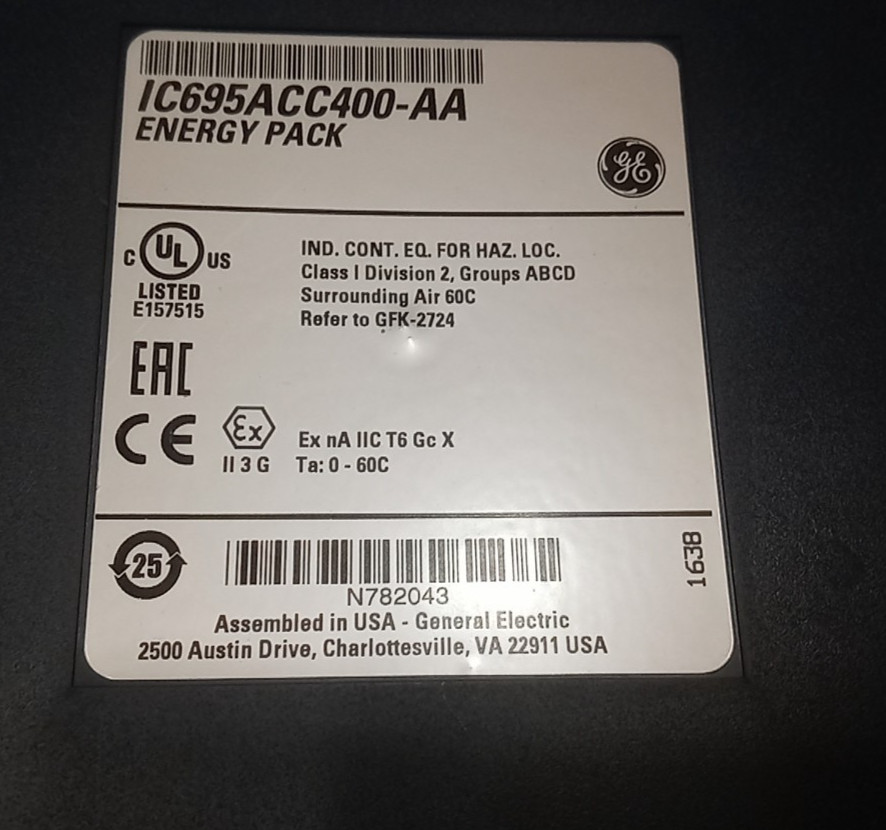 GE ACC400 IC695ACC400-AA PLC With GE PSD40 POWER SUPPLY Same As Pictures