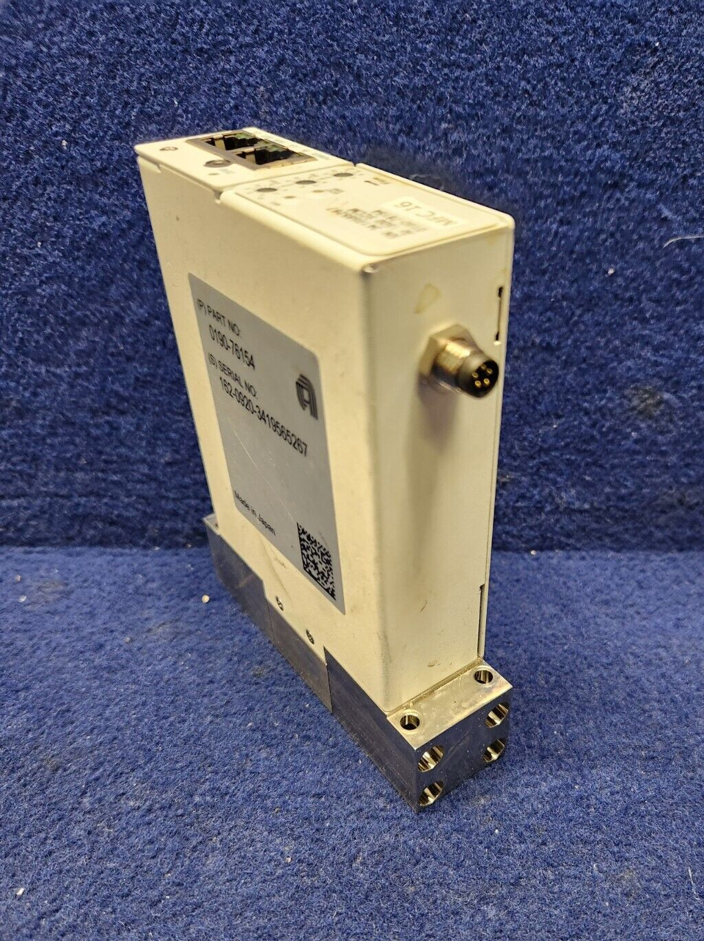 Applied Materials AMAT 10000 SCCM Gas: AR MASS FLOW CONTROLLER 0190-76155