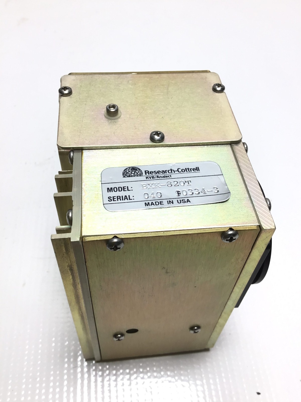 Research-Cottrell KVB Analect BXK-820T IR Detector Module FTIR CEMS