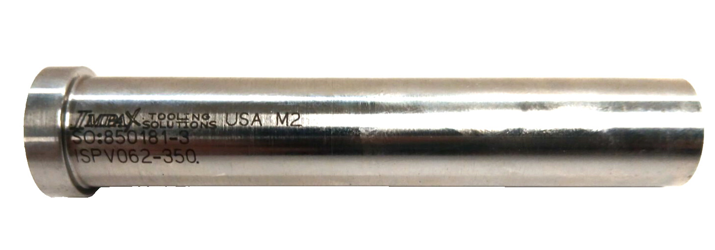 IMPAX BLANK MOLD DIE & PUNCHES ISPV062-350 GRADE M2 SHAFT DIA 5/8 IN OAL 3-1/2