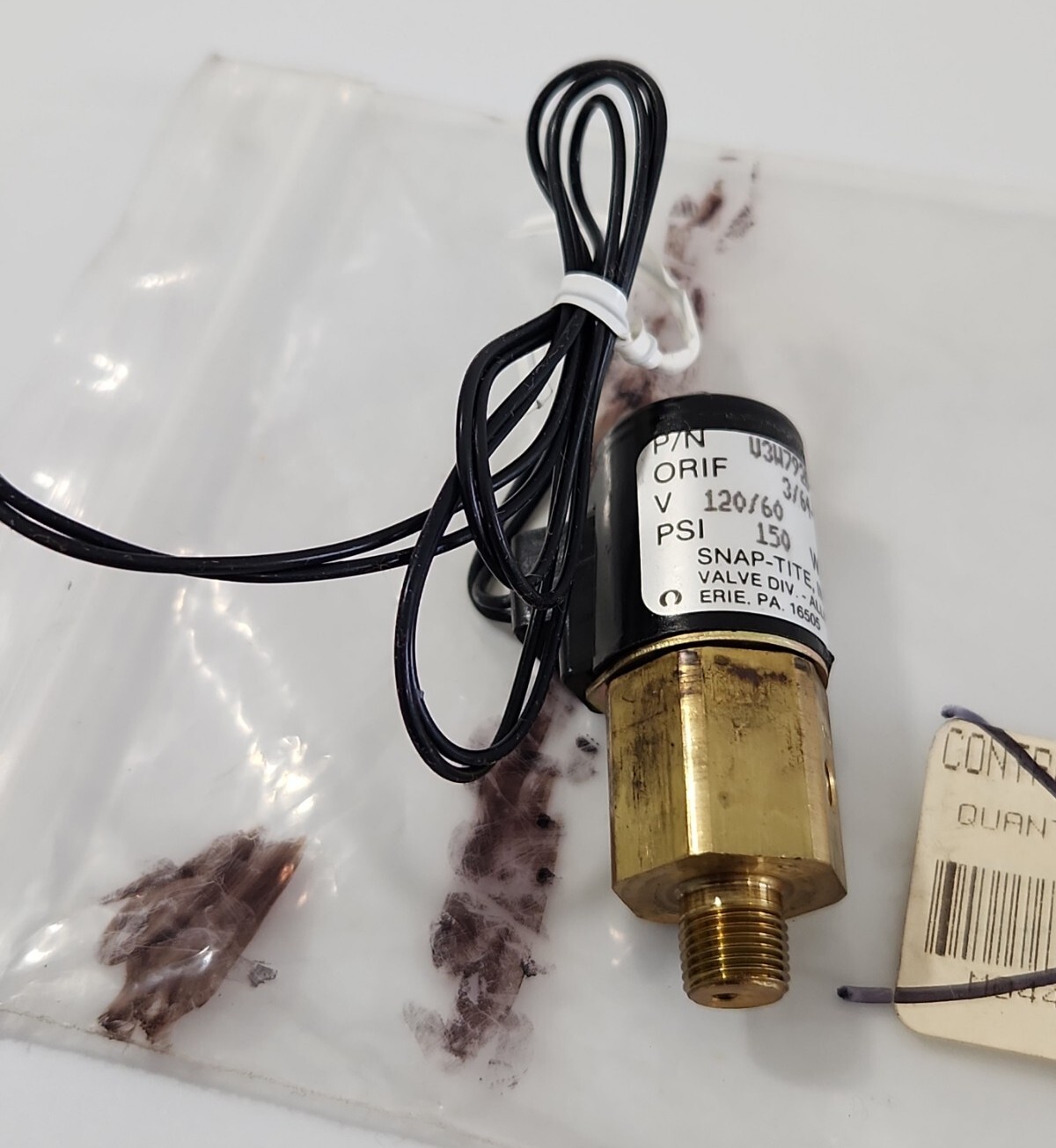 *NEW SURPLUS* Cramer 7849C-685 Control Timer Kit Snap-Tite Valve + Warranty!