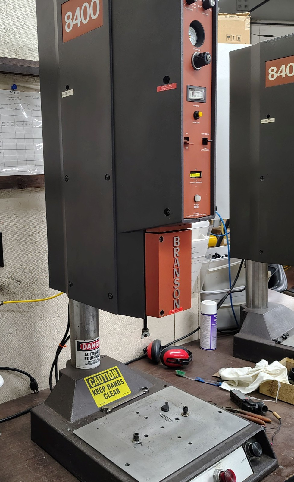 Branson 8400 Ultrasonic Welder Complete System 20kHz Manufacturing Equipment #2