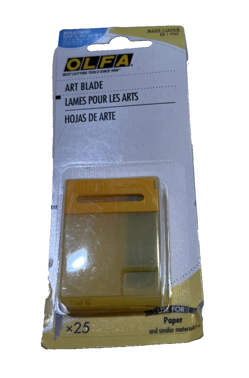 OLFA KB Replacement Art Blades Model 9161 25 Count
