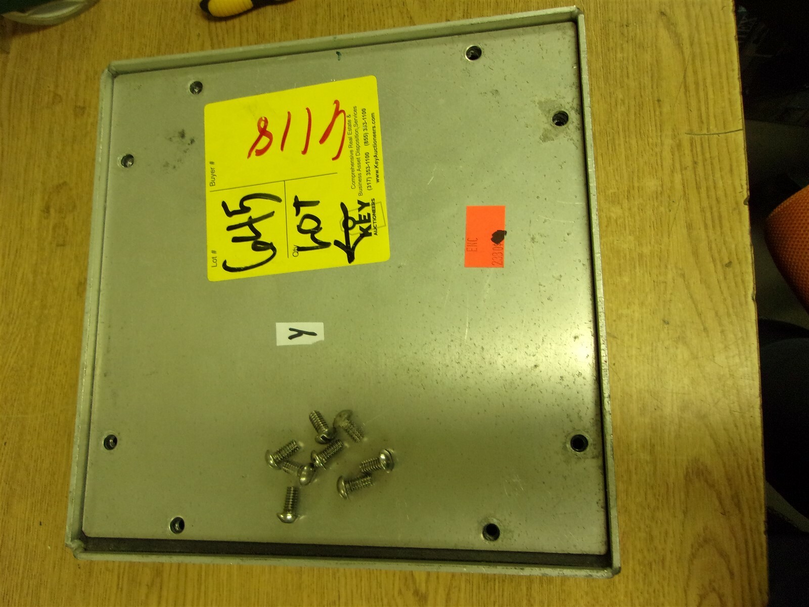 Industrial Enclosure box Panel 10-7/16×10-9/16×6-3/4″ “Y” *FREE SHIPPING*