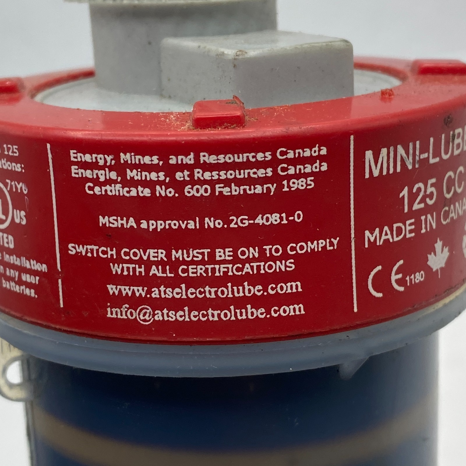 ATS Electro-Lube Mini Luber 125 CC