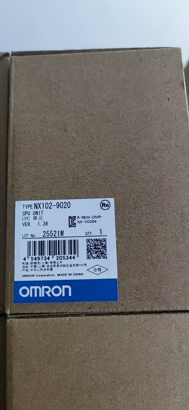 1PC New Omron NX102-9020 CPU UNIT NX1029020 Expedited Shipping