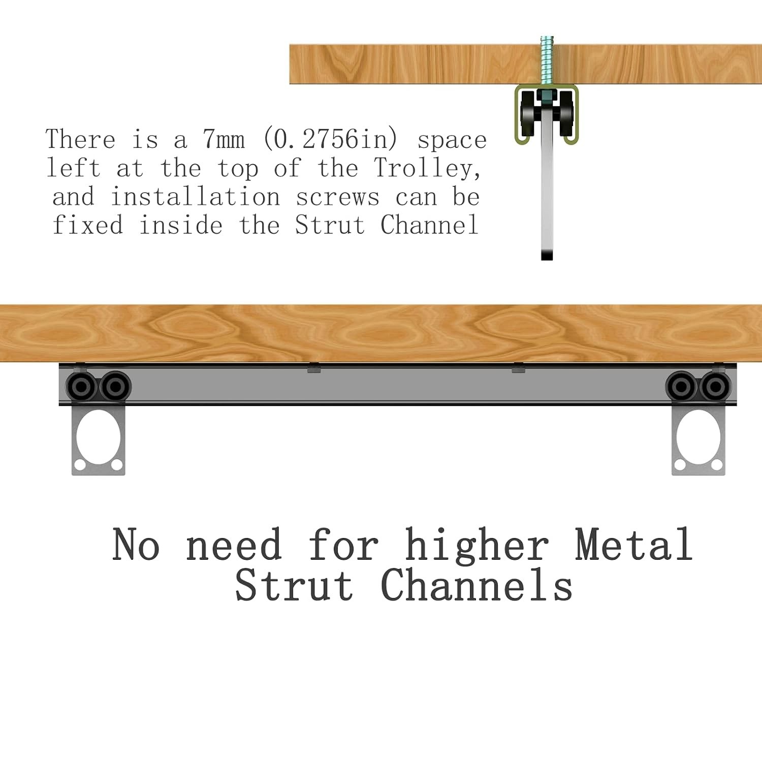 4-Wheel Trolley Assembly with Load Capacity for Versatile Applications