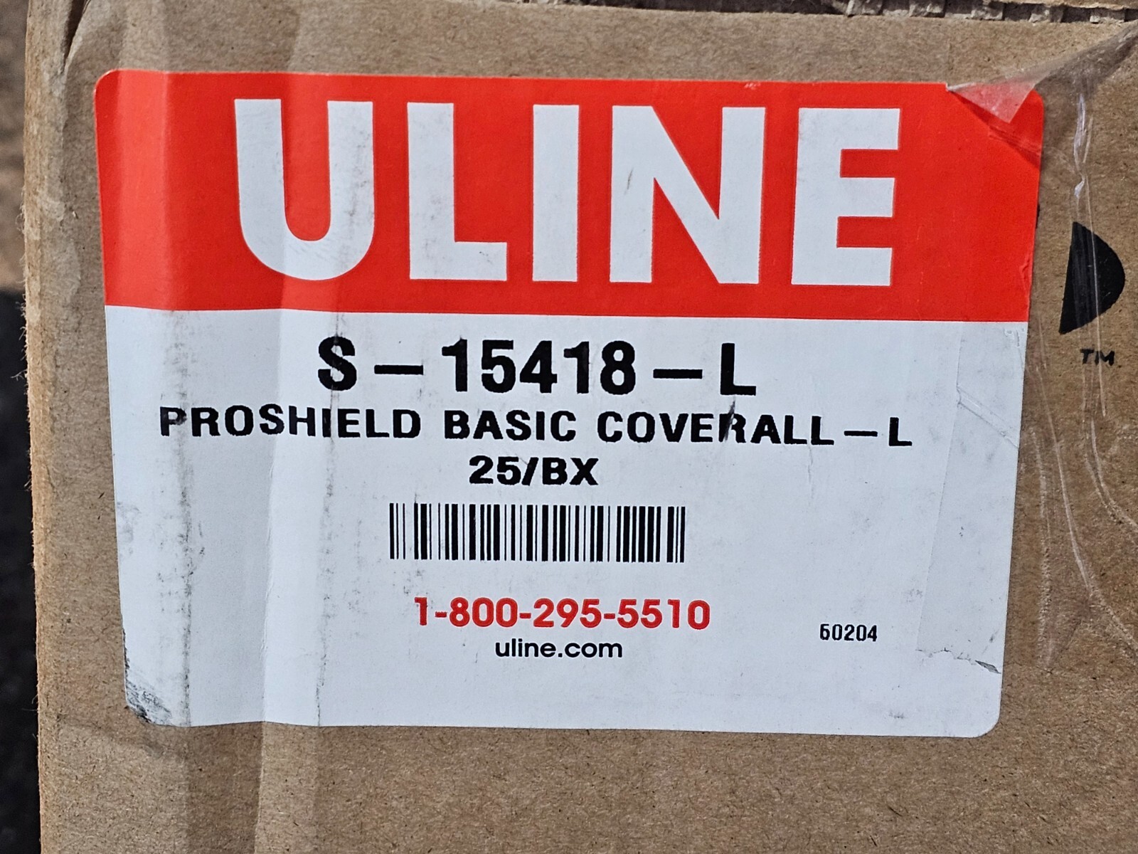 (QTY 25) DuPont ProShield Disposble Protective Coverall w/ Serged Seam Open Cuff