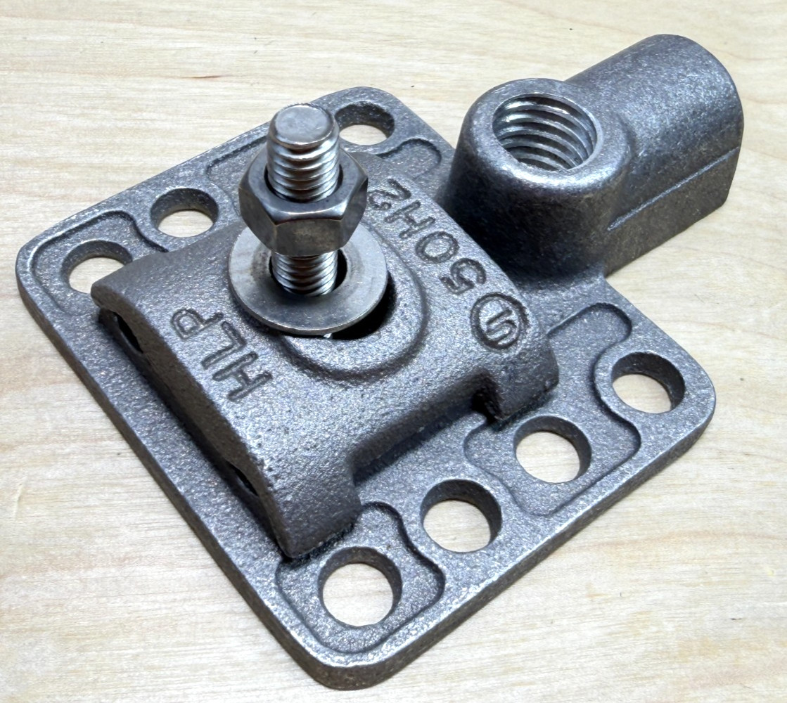 QTY of 5 Harger AUBU58I Aluminum Universal Base, 5/8