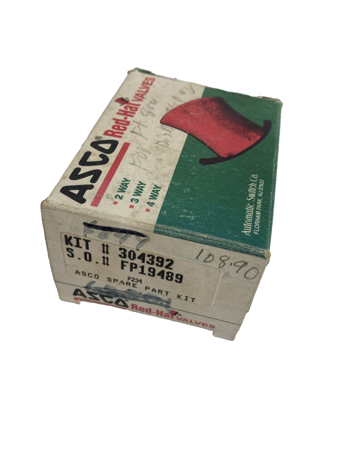 ASCO RED-HAT valves rebuild kit 304392 BRAND NEW SERIES 8220 OLD STOCK NEW A6