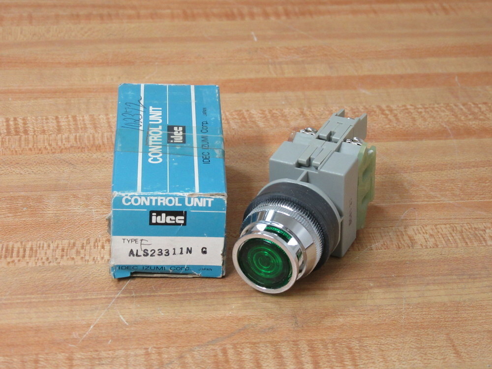 IDEC/ IZUMI ALS23311N G Momentary Pushbutton ALS23311NG