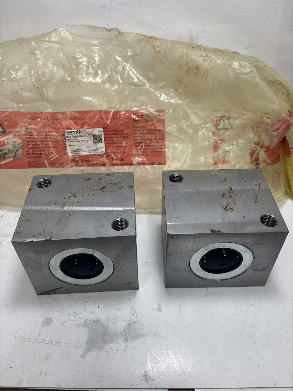 Rexroth R109660100 linear-set lssdr1-40-450.5 s