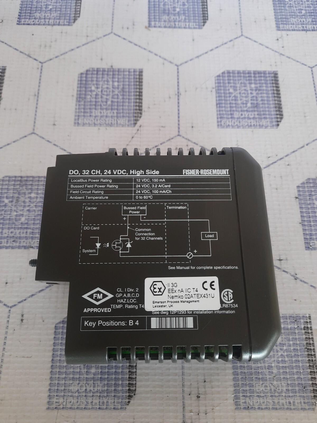 Fisher-Rosemount EMERSON KJ3001X1-CB1 Rev:G