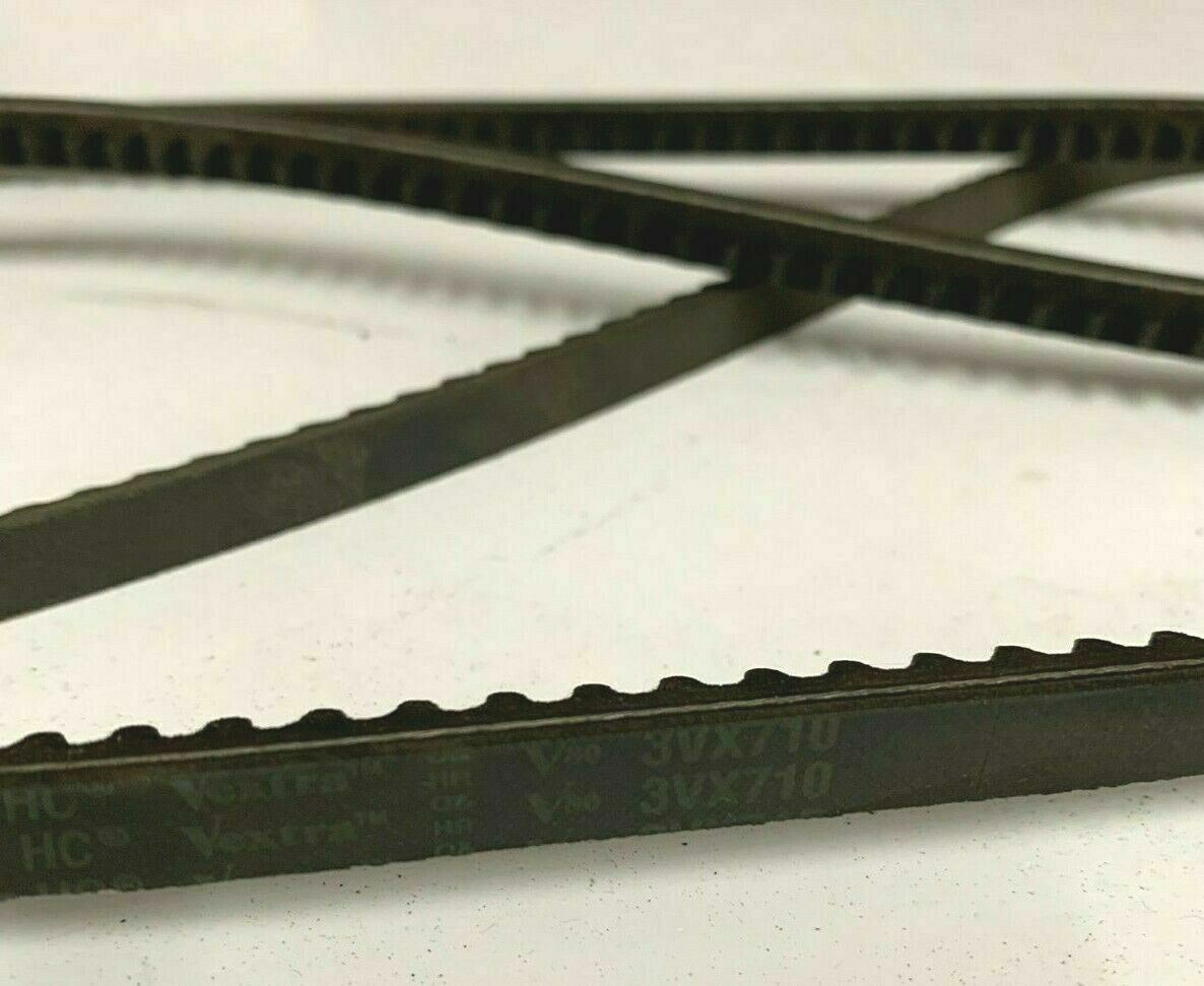 3VX710 Industrial V belt Notched Cogged Raw edge 3-VX-710 3VX 710 (3/8″ X 71″)