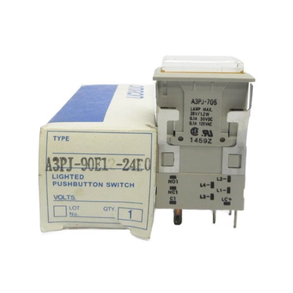 OMRON A3PJ-90E12-24E0 125VAC 0.1A NSMP