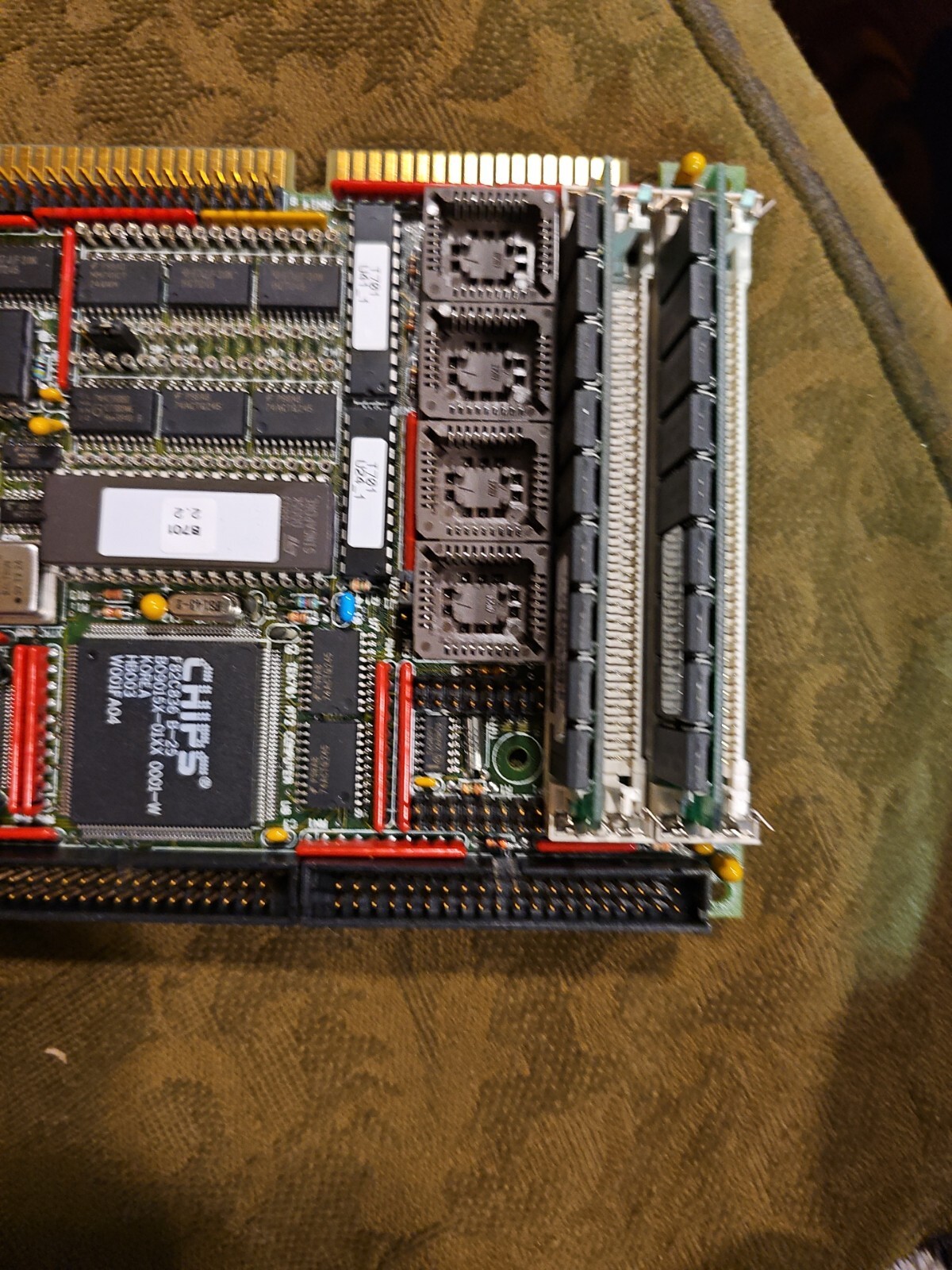 Teknor Microsystems TEK-AT2 T701A_5-25 Computer T701SX25