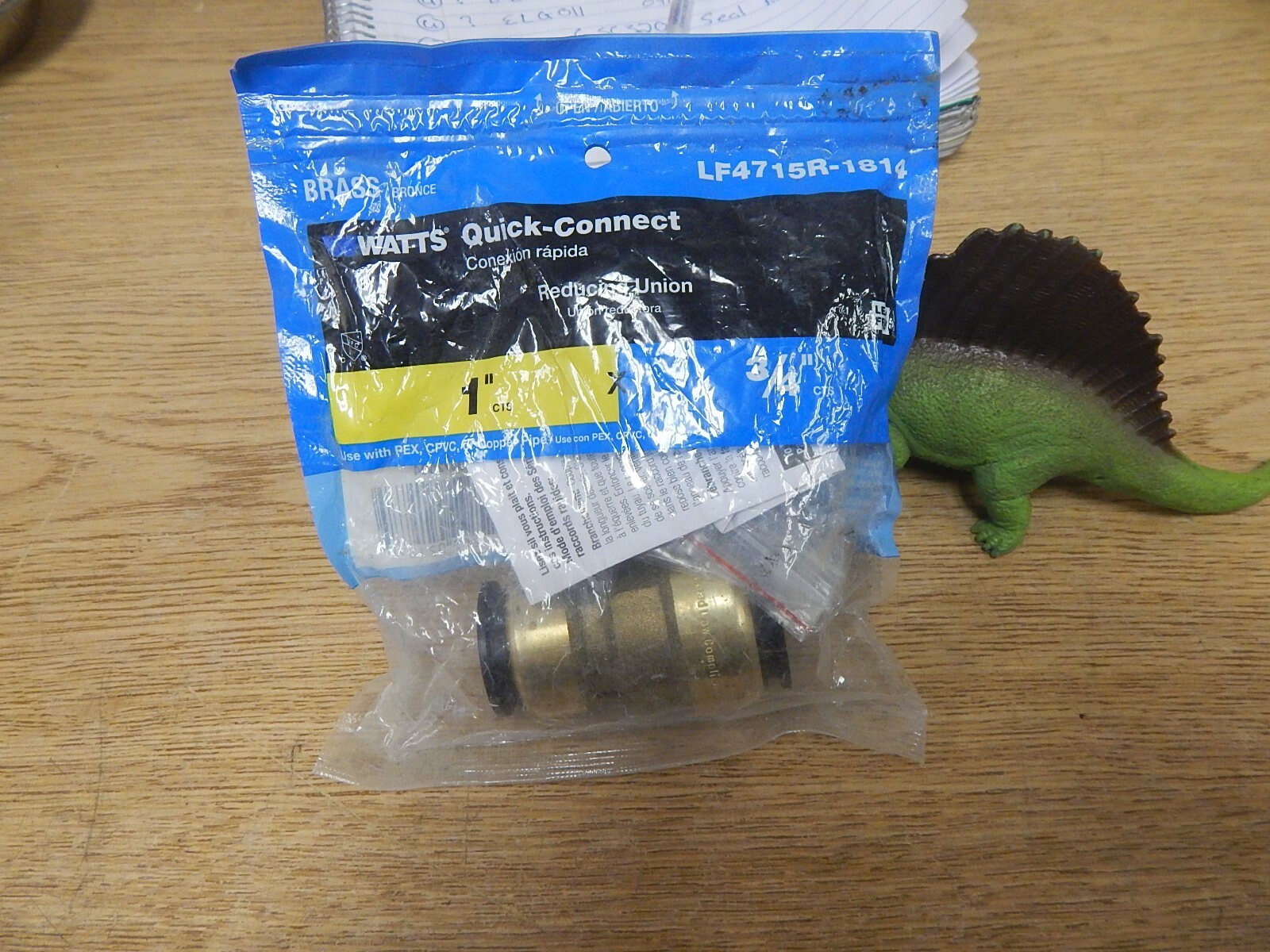 NEW Watts LF4715R-1814 Quick Connect 1″ 3/4″ *FREE SHIPPING*