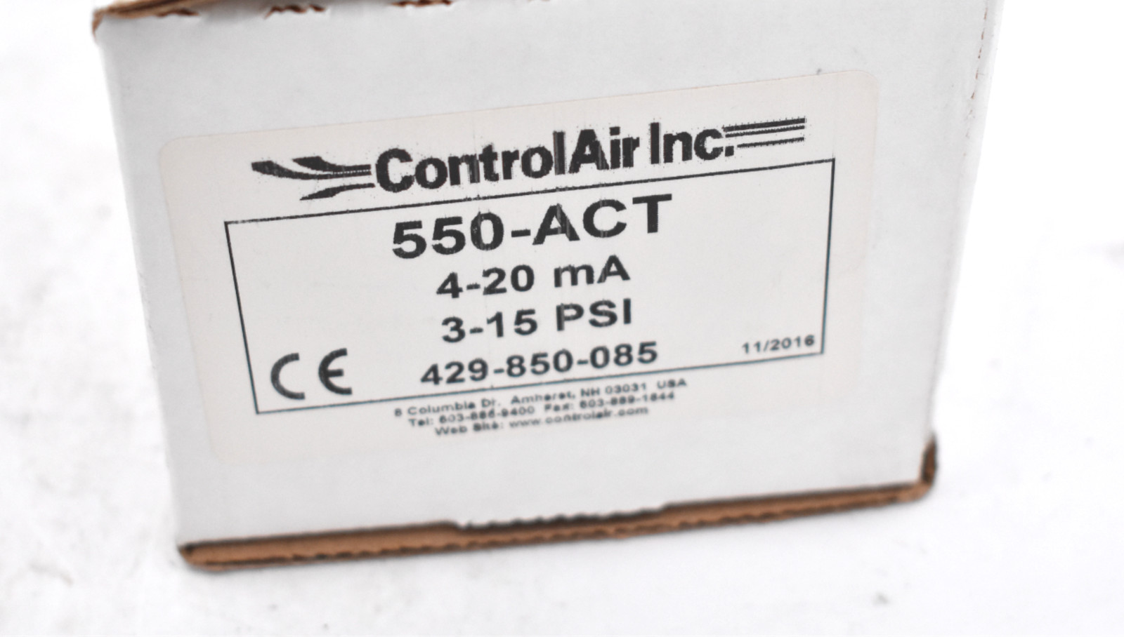 CONTROL AIR INC 550-ACT TRANSDUCER
