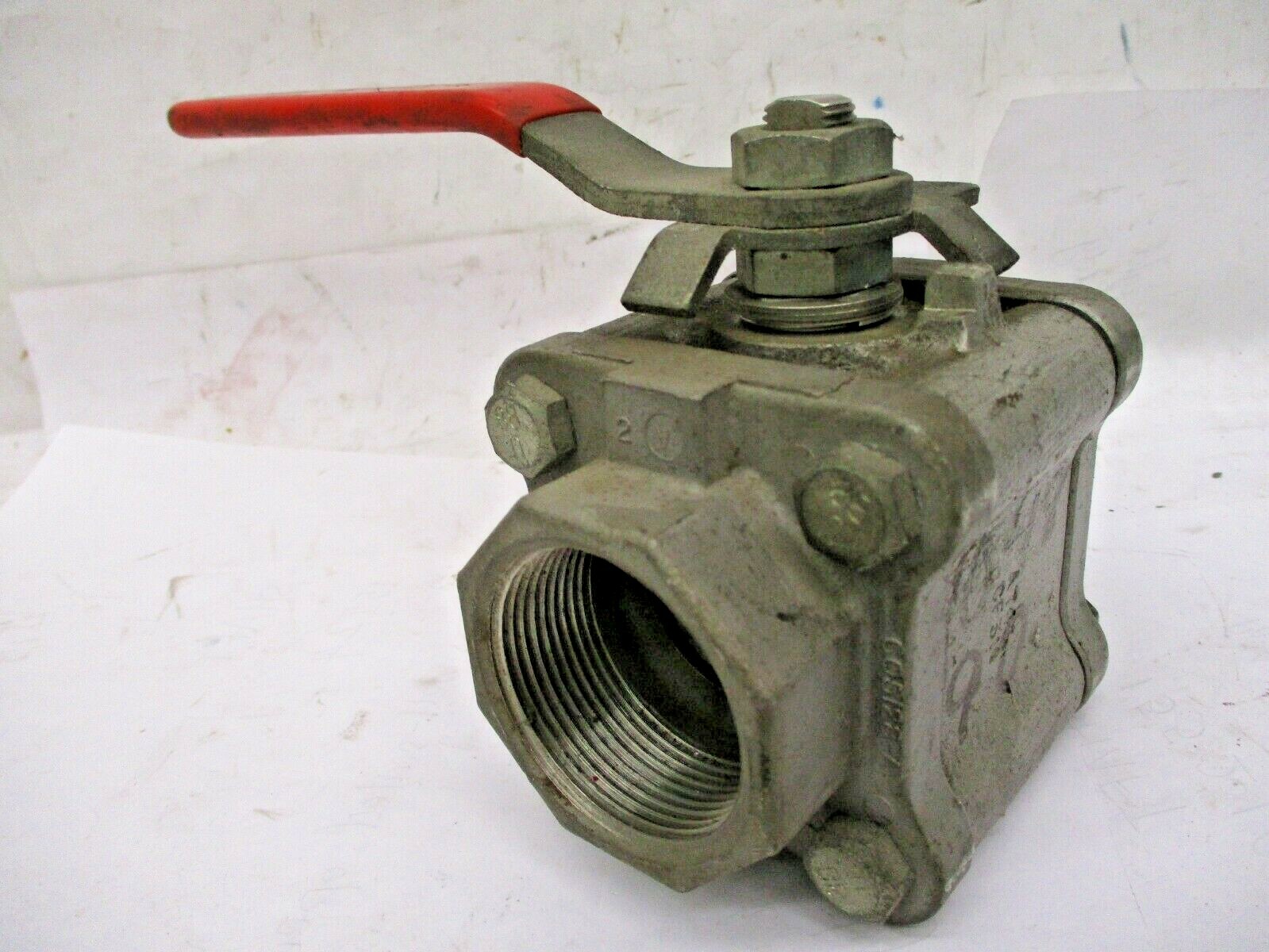New Open Box Worcester Ball Valve 1.5 G466TSE R16CWP1000 CF8M C05128-A A5060WVS