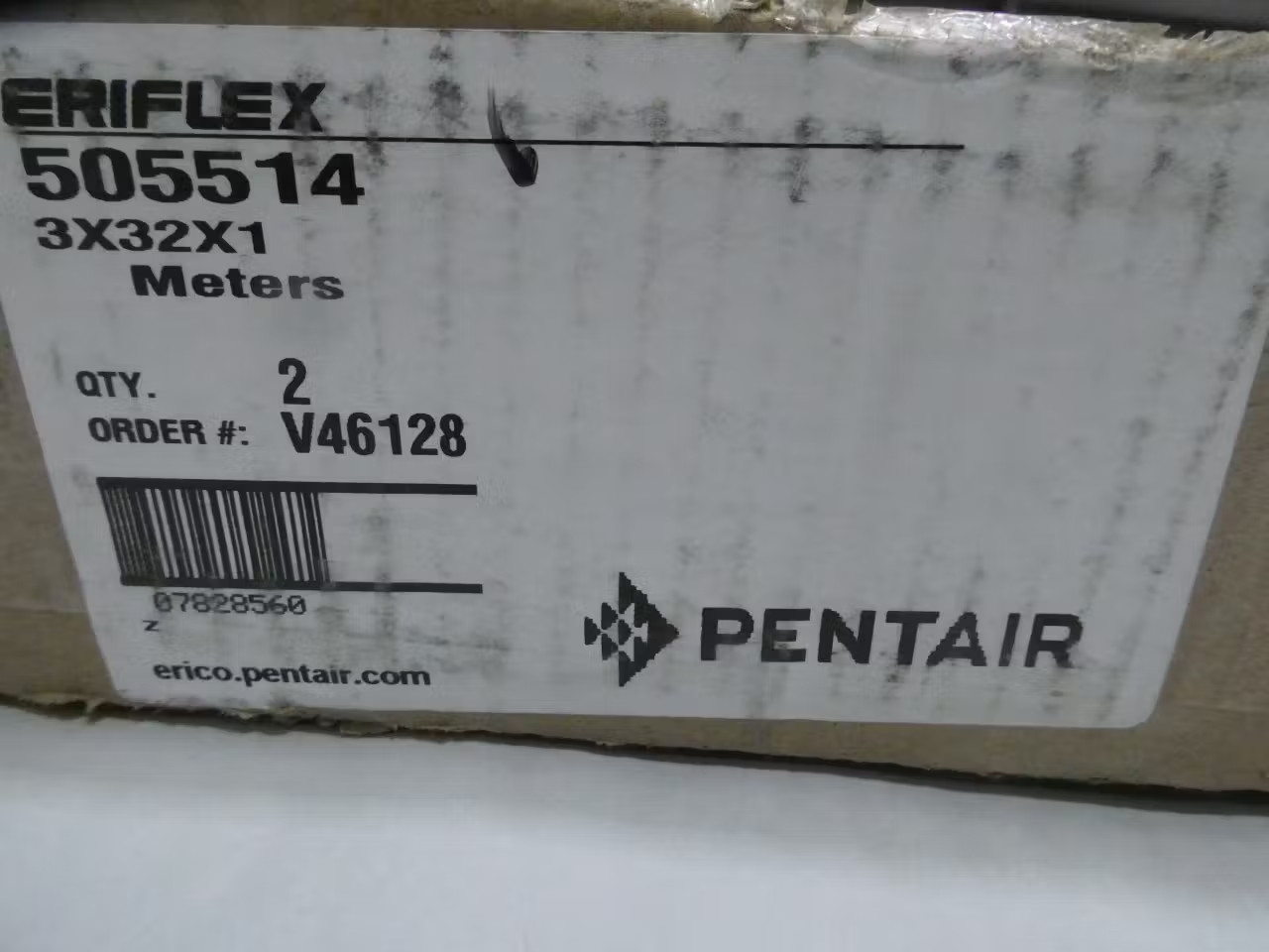 Box Of 2 Erico 505514 Eriflex Flexible Bus Bar 3x32x1
