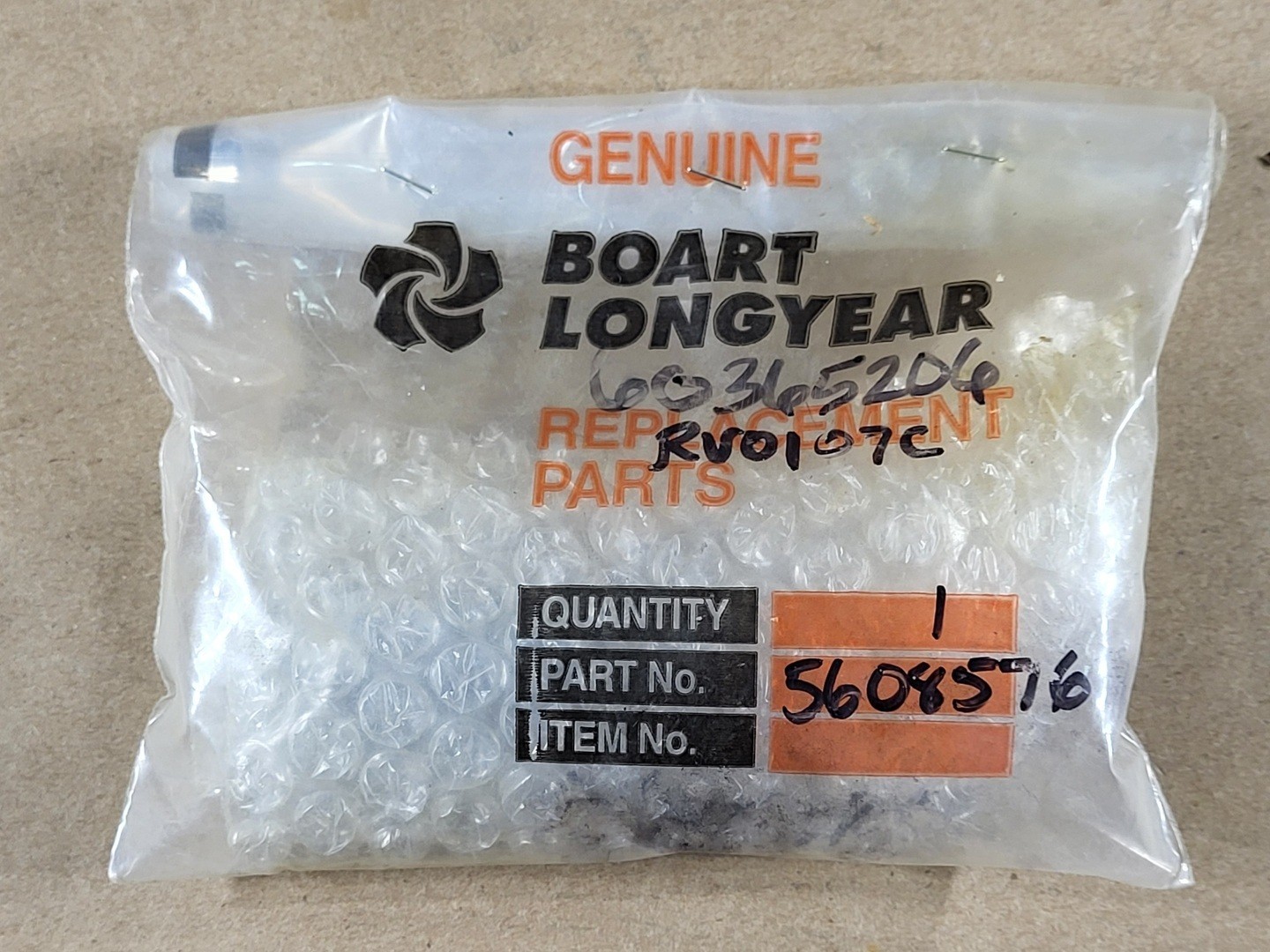 SURPLUS NEW BOART LONGYEAR 560-8576 Jack Leg Stopper Valve Assembly