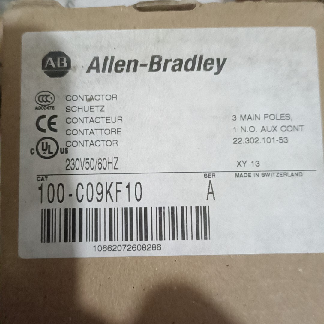 1PCS Allen－bradley Contactor 100－C09KF10 NEW