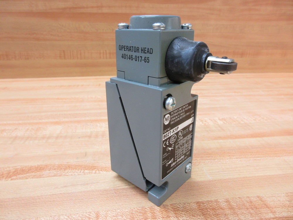 Allen Bradley 802T-K1P Limit Switch 802TK1P Series J