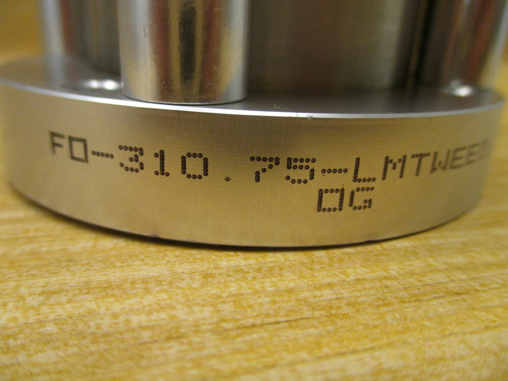 Bimba FO-310.75-LMTWEE0.375 Flat-1 Compact Cylinder FO31075LMTWEE0375