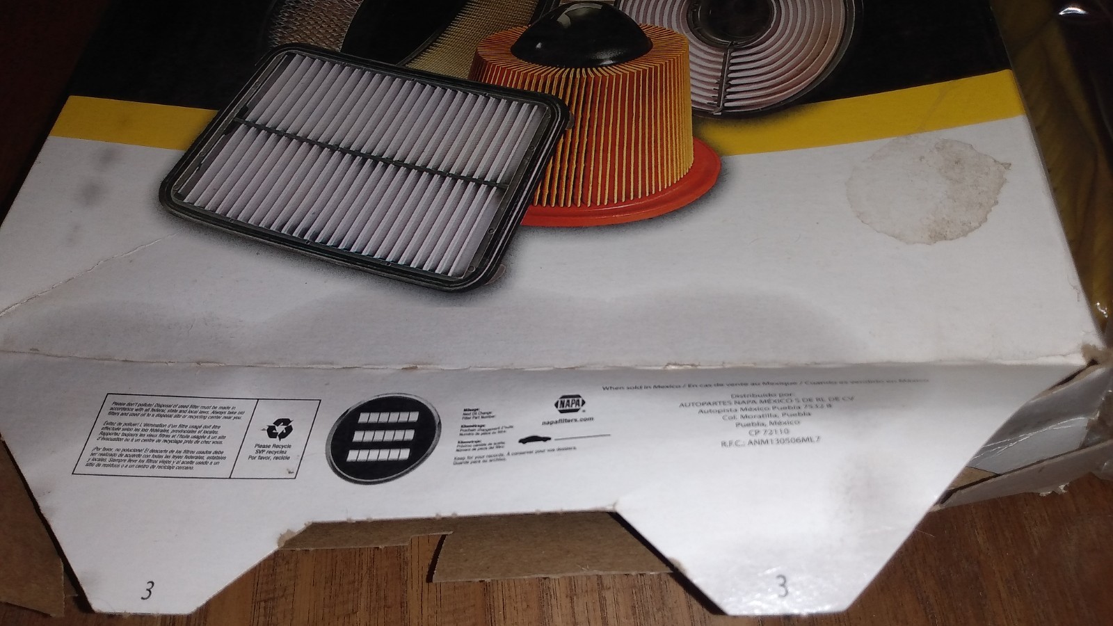 NAPA 201057 Gold Air Filter ( ref: A31515, CA12779, WA11057, 2201057, LAF9248 )