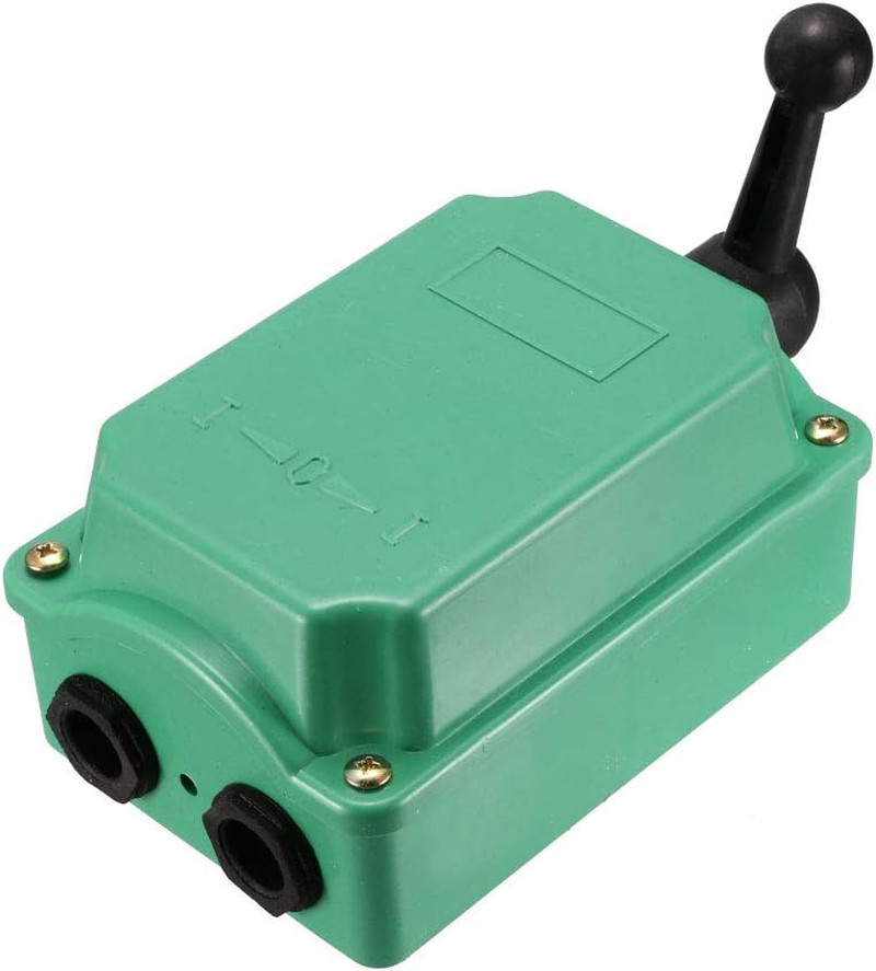 Uxcell Drum Switch QS-30 3 Positon Forward/Off/Reverse Motor Control Plastic She