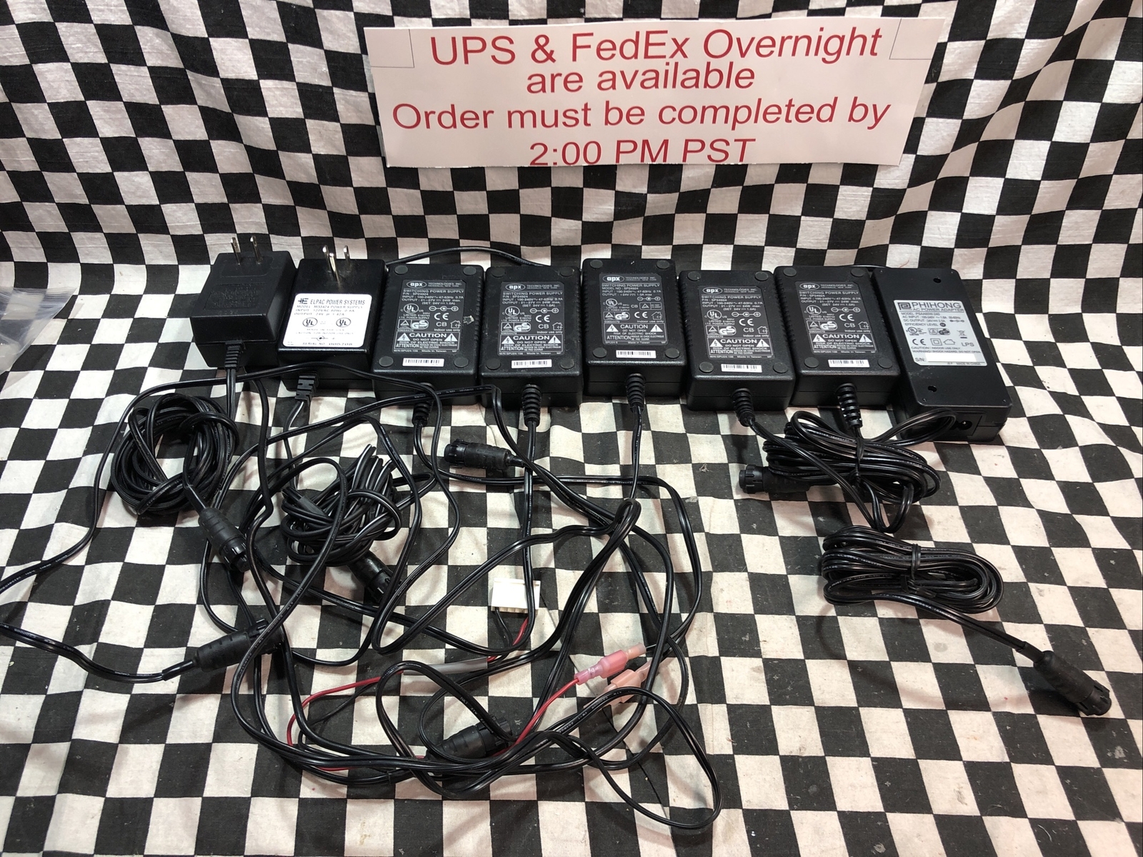 POWER SUPPLY SC102TA2403B01, M33424, SP24924, PSAA60W-240, LOT OF 8, SHIPSAMEDAY