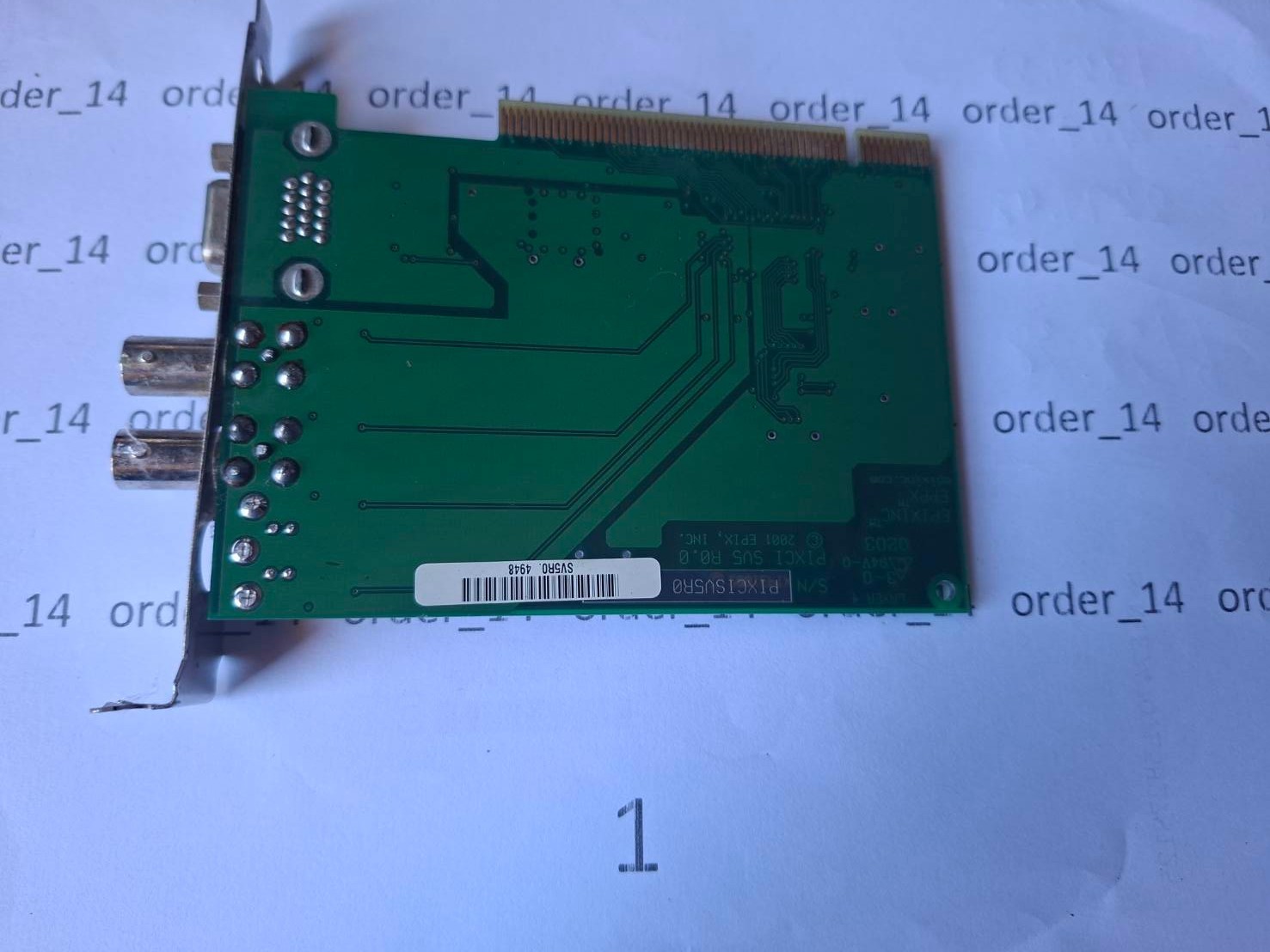 EPIXINC PIXCI SV5 R0.0