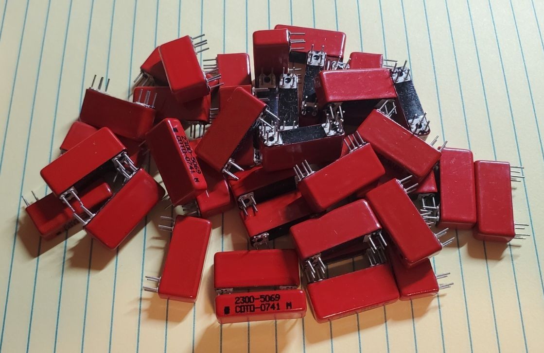 Coto Technology 2300-5069 Relay Reed – DPDT – 250mA – 5V (LOT of 10 PIECES)