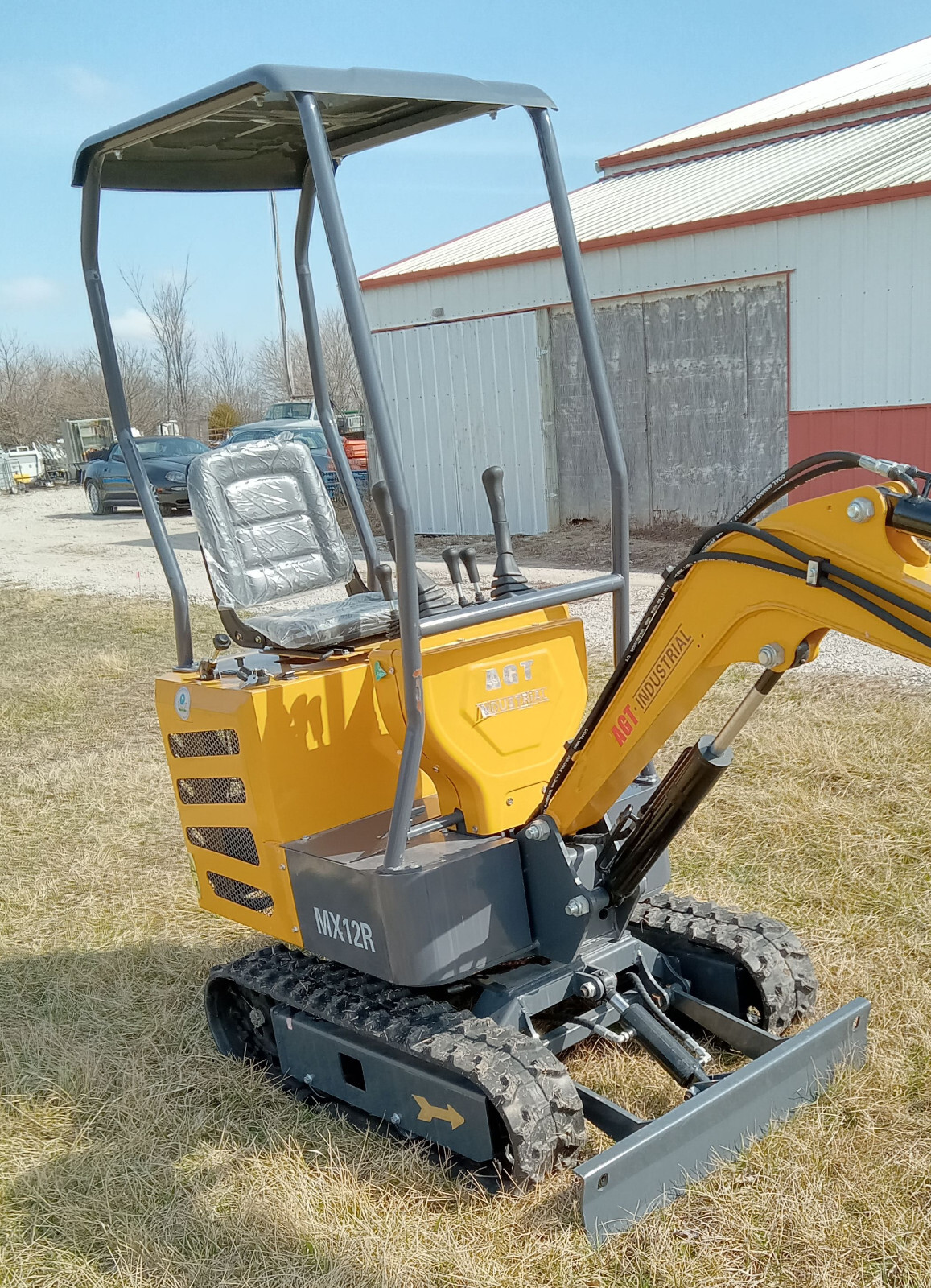 1 NEW AGT MX12R MINI EXCAVATOR MECHANICAL THUMB 15” BUCKET NNB **MAKE OFFER**