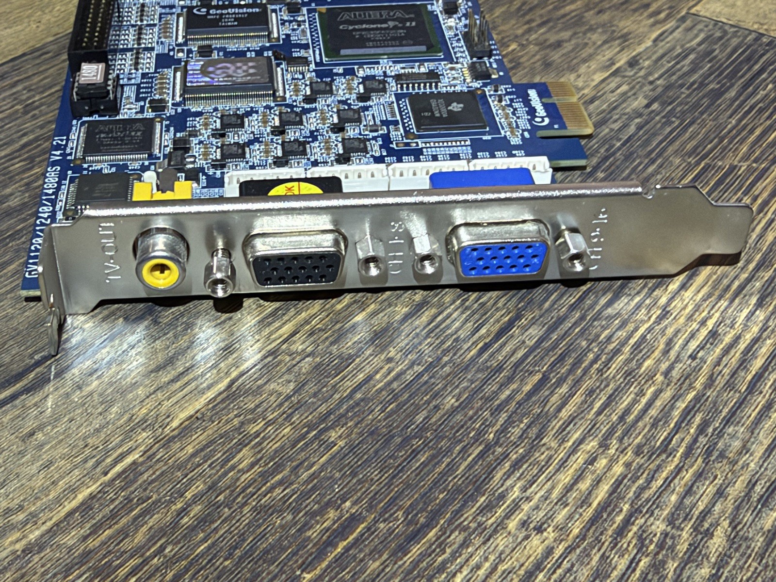 GeoVision GV1120/1240/1480AS V4.21 PCIe DVR CCTV Capture Card GV-1480AS