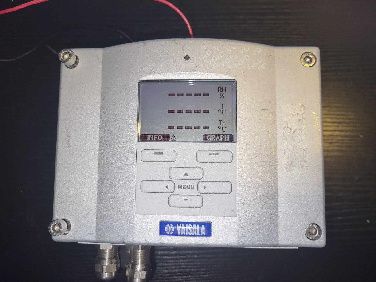 VAISALA HMT337 HUMIDITY AND TEMPERATURE TRANSMITTER