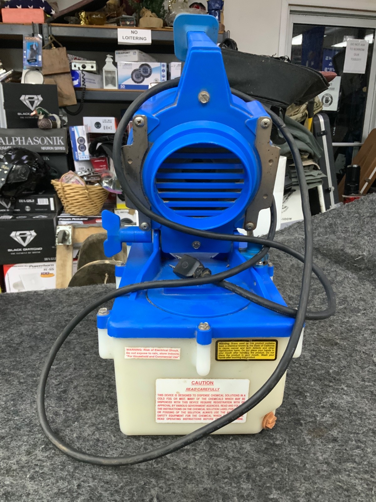 CURTIS DYNA-FOG HURRICANE MODEL NO 2792 USED