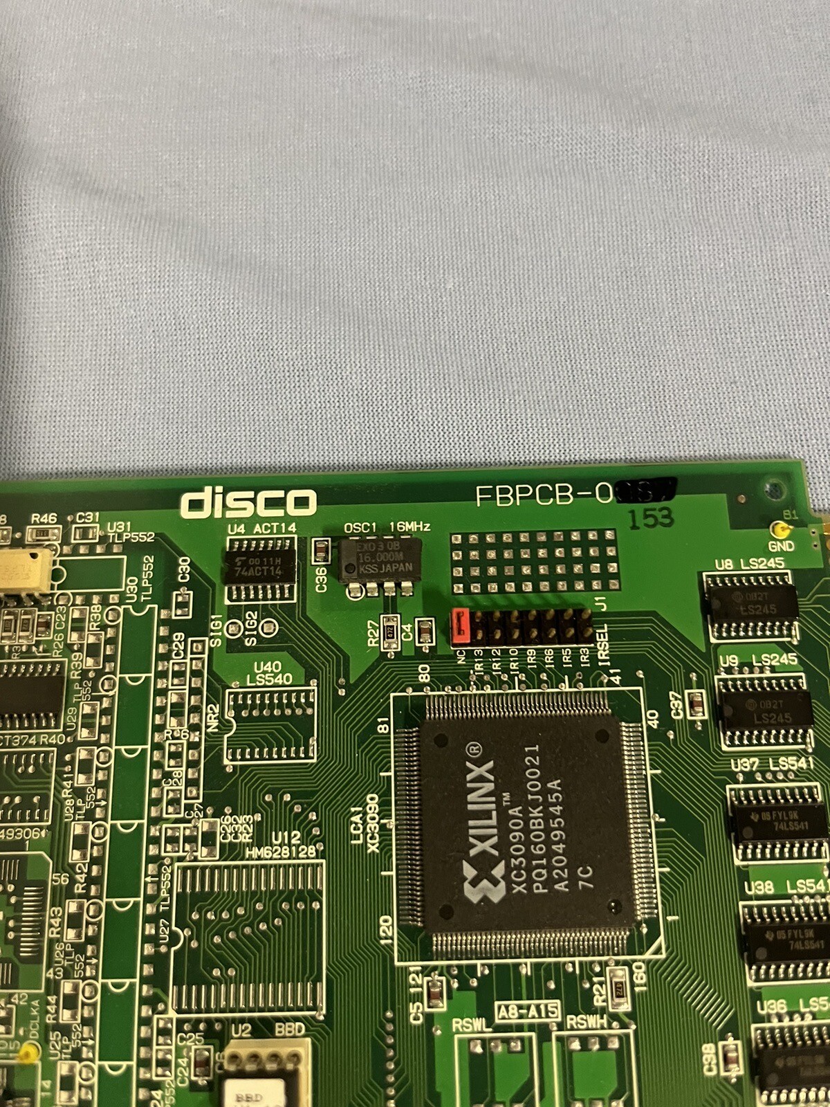 Disco DAD641 Automatic Dicing Saw BBD/Count PCB/100 FBPCB-0153/0087 Board