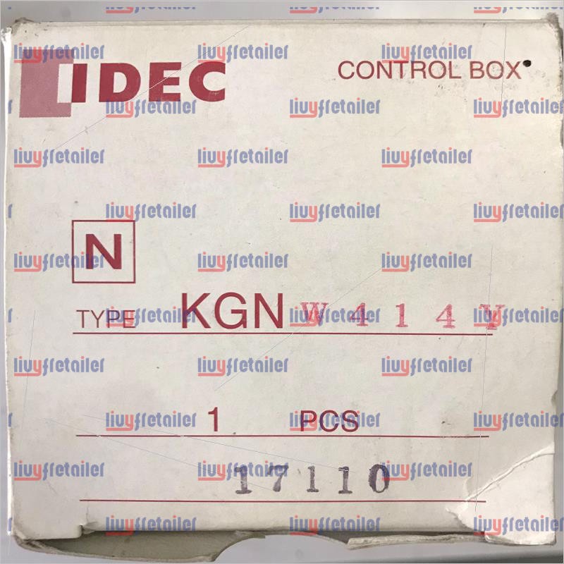 1PC NEW IDEC KGNW414Y Button switch box