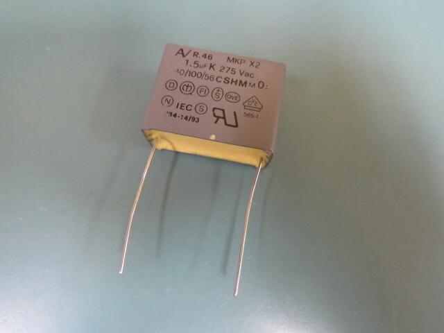 Arcotronics R466155K275BRL Qty of 20 per Lot Radial lead 1.5uF 275 Vac