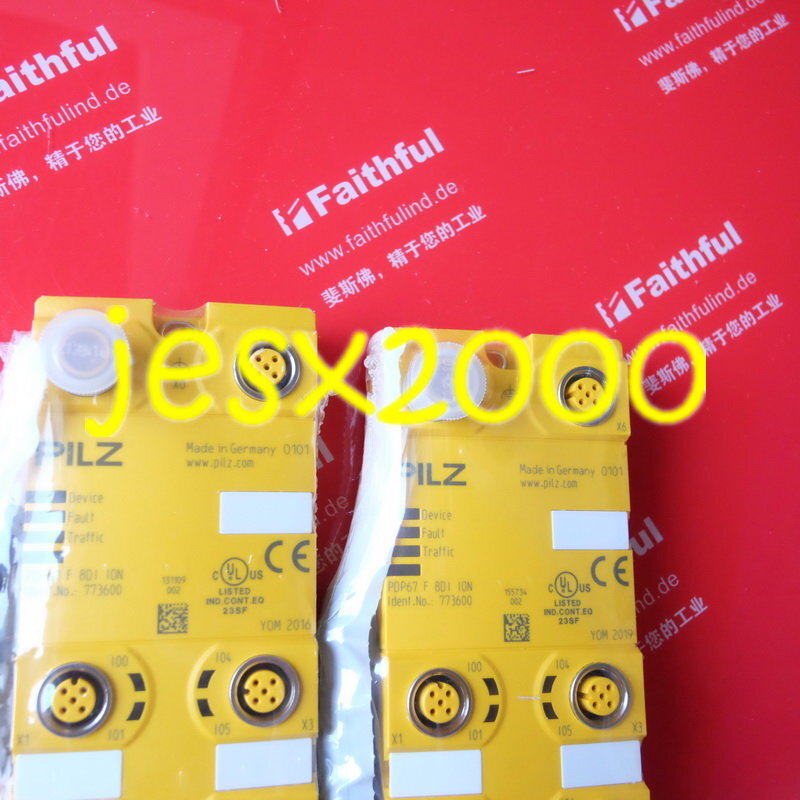 1PC New Pilz 773600 PDP67 F 8DI ION MODULE