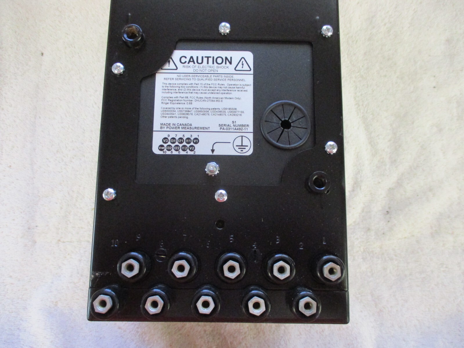 NEW Power Measurement ION7300 Power Meter PA-0311A492-11