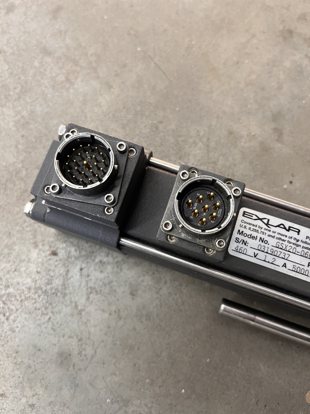 Exlar GSX-0602-MFM-EM2-268-AR