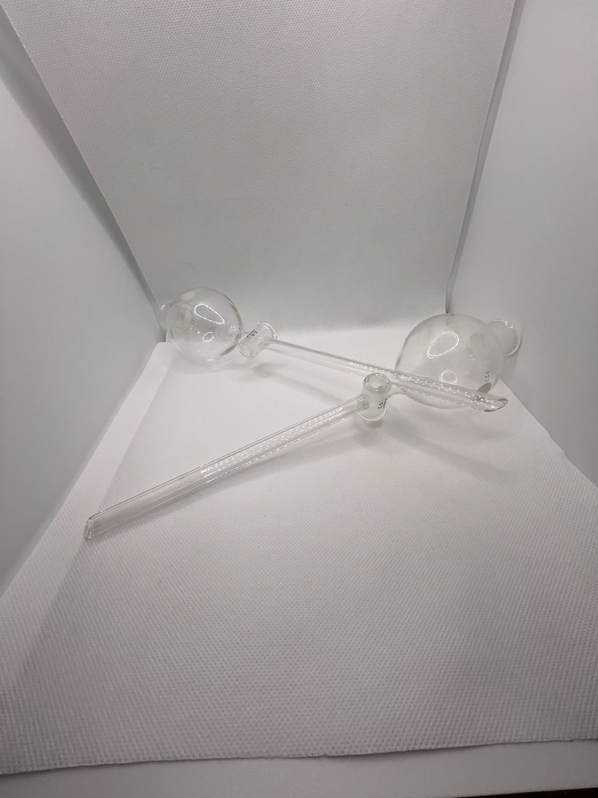CORNING 6340-125 PYREX 125ML GLOBE-SHAPED SEPARATORY FUNNEL (B441)