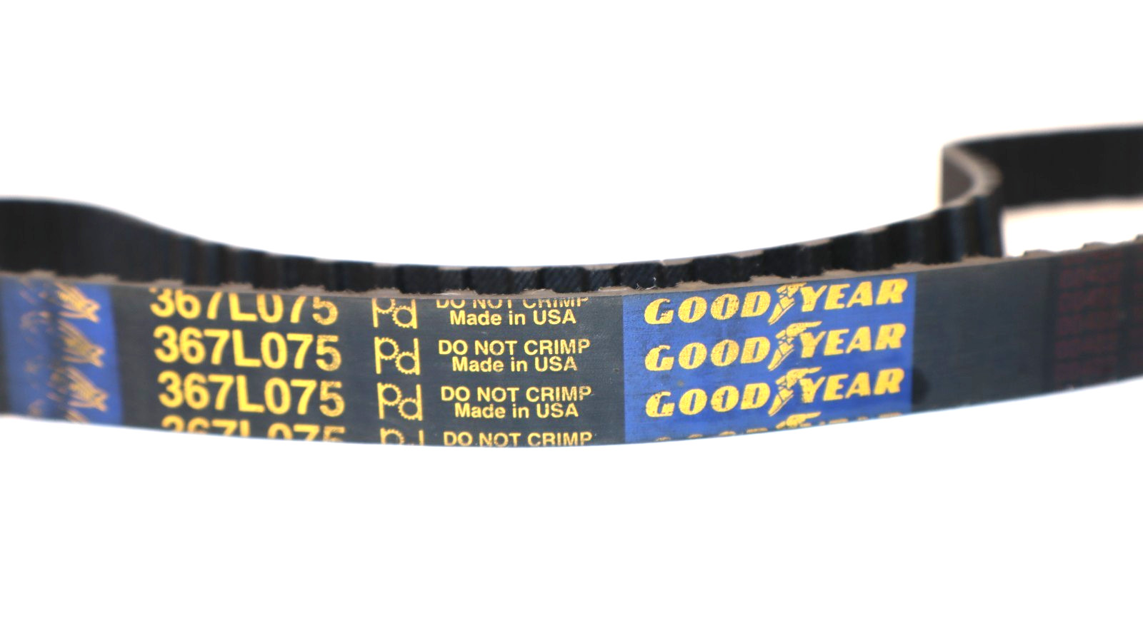 (NEW) GOODYEAR 367L075 , 367L-075 , 367L 075 Timing Belt USA